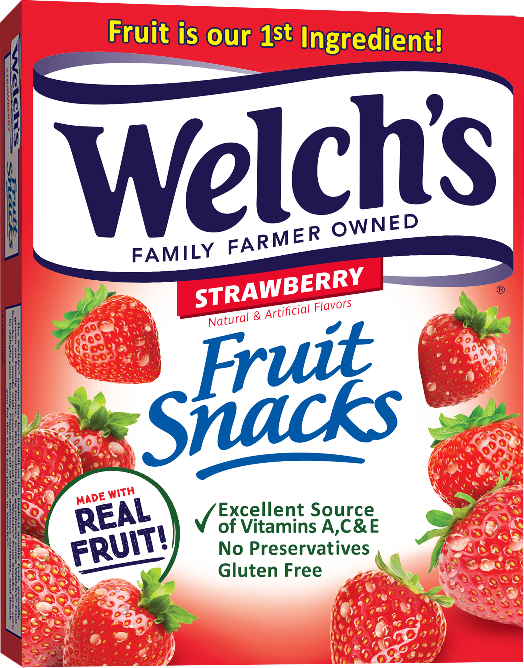 Strawberry Fruit Snacks Welch s Fruit Snacks