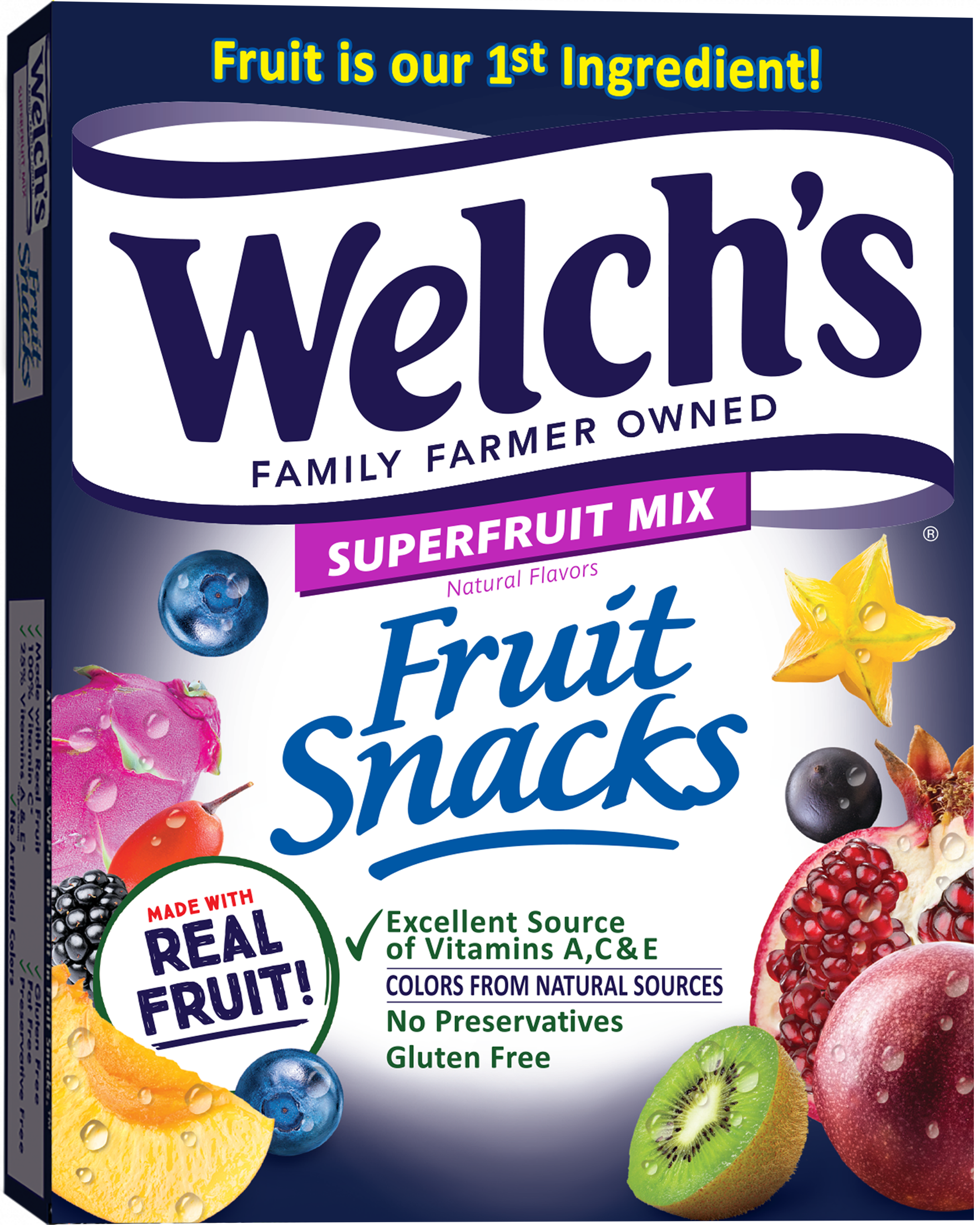 Superfruit Mix Fruit Snacks Welch S Fruit Snacks