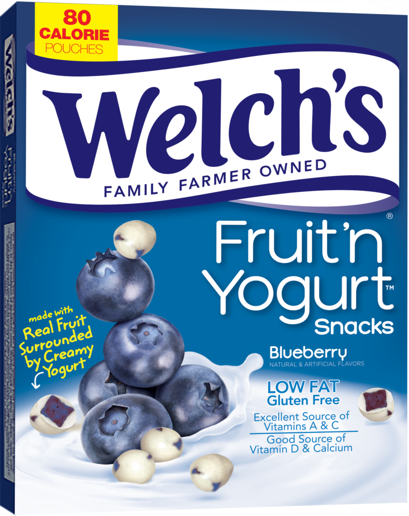 Blueberry Fruit ‘n Yogurt Snacks Welch’s® Fruit Snacks